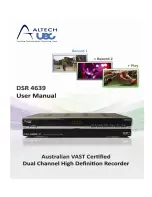 Preview for 1 page of Altech DSR 4639 User Manual