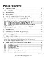 Preview for 3 page of Altech DSR 4639 User Manual