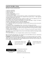 Предварительный просмотр 3 страницы Altech PVR 6600 Instruction Manual