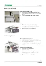 Preview for 41 page of Altendorf WA 6 Operating Manual