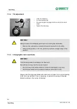 Preview for 54 page of Altendorf WA 6 Operating Manual