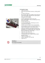 Preview for 61 page of Altendorf WA 6 Operating Manual