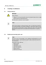 Preview for 64 page of Altendorf WA 6 Operating Manual