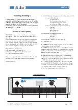 Предварительный просмотр 4 страницы ALTER PM 740 T Technical Note