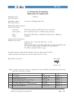 Предварительный просмотр 2 страницы ALTER SM1150 Technical Note