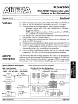 Предварительный просмотр 351 страницы Altera Classic Data Book