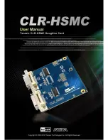 Предварительный просмотр 1 страницы Altera CLR-HSMC User Manual