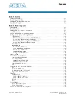 Preview for 3 page of Altera Cyclone IV GX FPGA Reference Manual