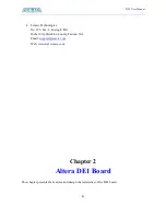 Preview for 5 page of Altera DE1 User Manual