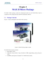 Предварительный просмотр 3 страницы Altera MAX II Micro Kit User Manual