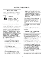 Preview for 10 page of Alternate Heating COAL GUN S1000 Installation And Operator'S Manual