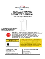 Предварительный просмотр 1 страницы Alternate Heating WOOD GUN Super E210 Installation And Operator'S Manual