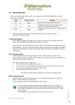 Preview for 14 page of Alternative Energy Company Energie ECO 200esm Owner'S Manual