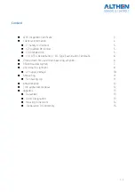 Preview for 2 page of ALTHEN NM1-2L-420-ATEX Manual