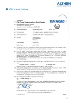 Preview for 3 page of ALTHEN NM1-2L-420-ATEX Manual