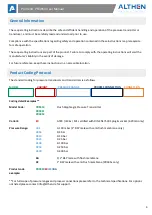 Preview for 3 page of ALTHEN Protran PR3850 User Manual