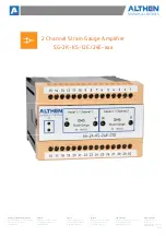 ALTHEN SG-2K-KS-12E Series Manual preview