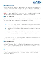 Preview for 3 page of ALTHEN SG-IP-12E 4P Series Manual