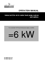 Altherma EKHBHE008AA3V3 Operation Manual предпросмотр