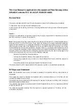 Preview for 13 page of Altice Labs FGW GR140DG Wi-Fi 6 User Manual