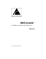 Preview for 2 page of Altigen AltiConsole 4.5 User Manual