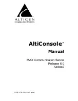 Altigen AltiConsole Manual preview