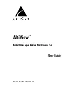 Altigen AltiView 4.0 User Manual preview