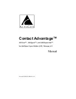 Preview for 2 page of Altigen Contact Advantage Manual