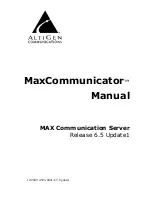 Altigen MaxCommunicator Manual preview