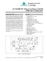 Предварительный просмотр 1 страницы Altima AC101 Series Manual