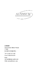 Предварительный просмотр 45 страницы Altimium COD401B User Manual