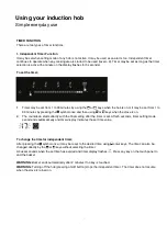 Предварительный просмотр 17 страницы altimo BIH600T1B Instruction Manual