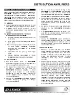 Предварительный просмотр 3 страницы Altinex 1-In, 4-Out DA1957CT User Manual