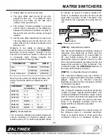 Предварительный просмотр 13 страницы Altinex 400-0026-004 User Manual