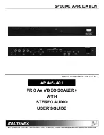 Altinex AP445-401 User Manual preview