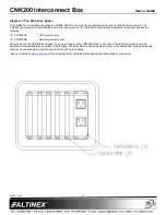 Предварительный просмотр 10 страницы Altinex CNK200 Cable-Nook User Manual