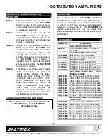 Preview for 7 page of Altinex DA1203RM User Manual