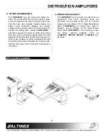 Предварительный просмотр 6 страницы Altinex DA1222AT User Manual