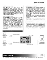 Предварительный просмотр 6 страницы Altinex DA1914SX User Manual