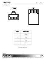 Предварительный просмотр 5 страницы Altinex DA1931CT User Manual