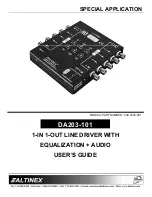 Altinex DA203-101 User Manual preview