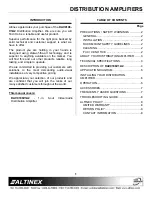 Preview for 2 page of Altinex DAV0106-V1A2 User Manual