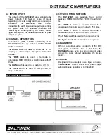 Предварительный просмотр 6 страницы Altinex Distribution Amplifier DA1322AT User Manual