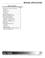 Предварительный просмотр 2 страницы Altinex Intera Video+Audio to Twisted Pair (UTP) Transmitter DS801-110 User Manual