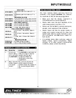 Preview for 10 page of Altinex ISV30000 User Manual
