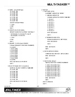 Предварительный просмотр 21 страницы Altinex MT105-120/121 User Manual