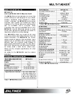 Preview for 4 page of Altinex Multi-Tasker MT103-116 User Manual