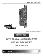 Предварительный просмотр 1 страницы Altinex MULTI-TASKER MT103-123 User Manual