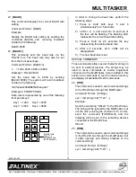 Предварительный просмотр 15 страницы Altinex MULTITASKER MT101-114 User Manual