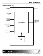 Предварительный просмотр 7 страницы Altinex MultiTasker MT106-103 User Manual